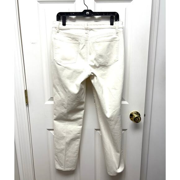 Talbots Jeans, Off White Flawless Slim Ankle, Women's Size 8 - Picture 2 of 5